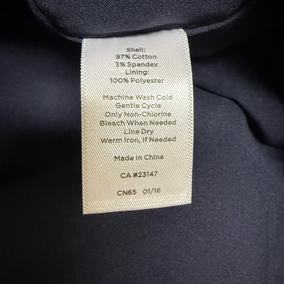 Talbots Woman's Skirt Sz 16W Seashell Print Cotton Pique Navy Pink Rope NEW - Picture 5 of 6